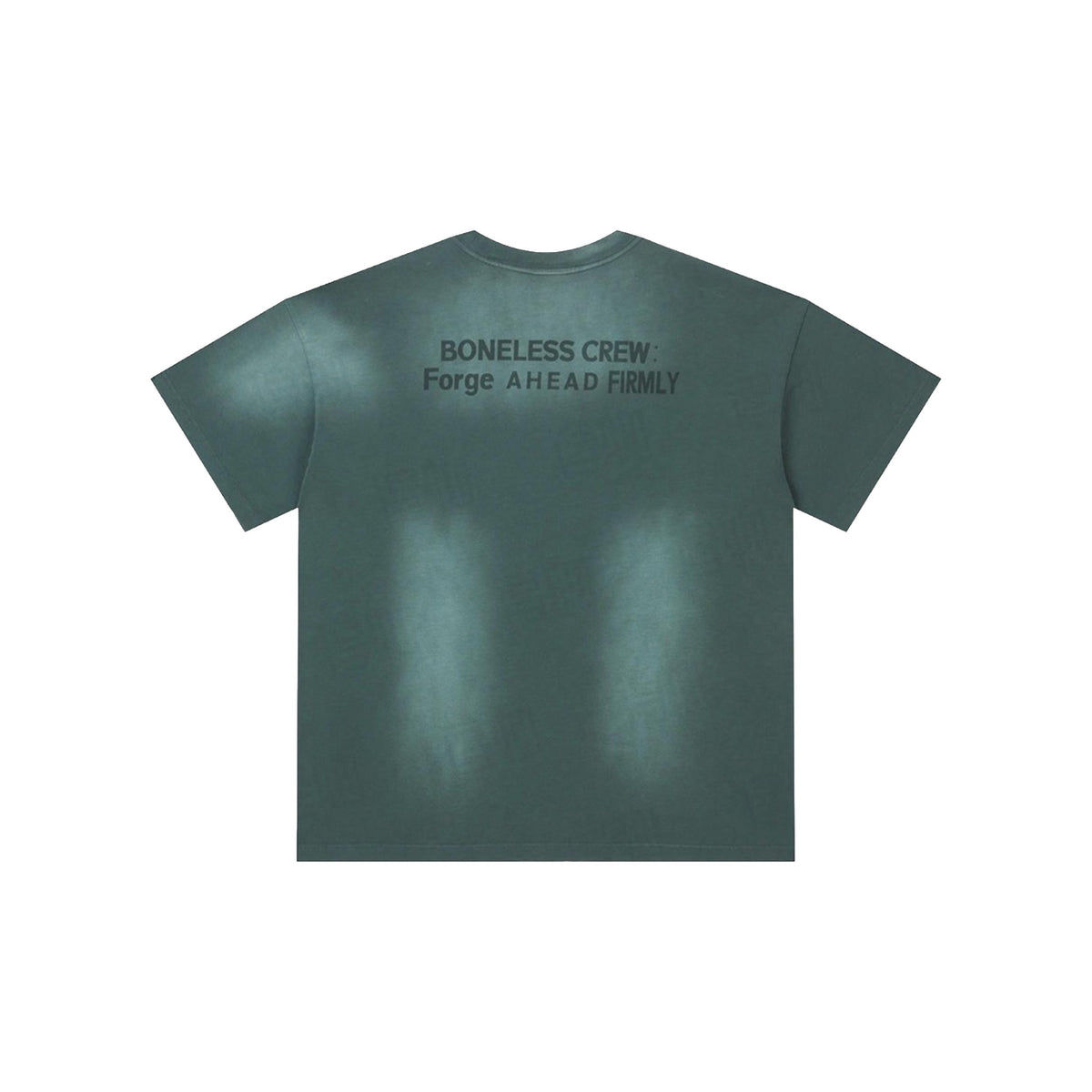 BONELESS Forge Ahead Firmly Tee Teal (SS25)