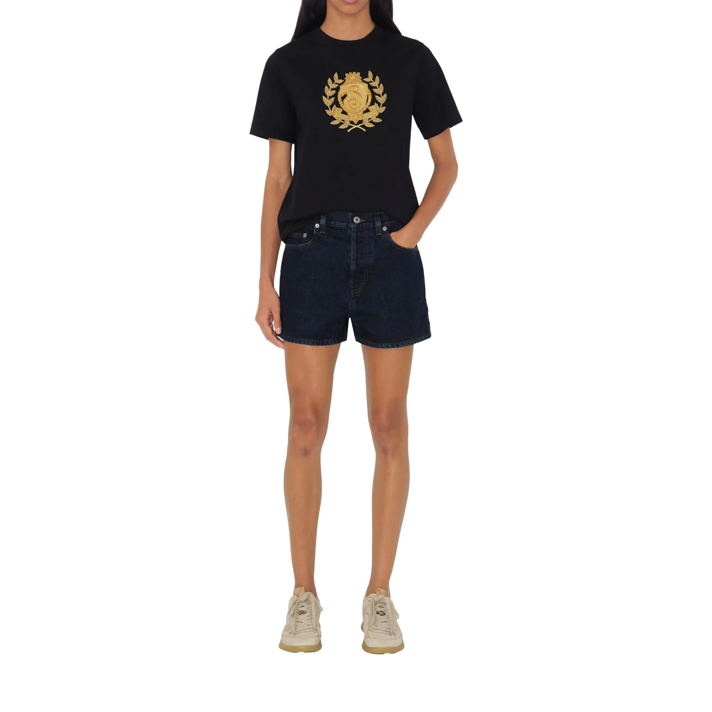 BURBERRY B Crest Tee Back (FW22)