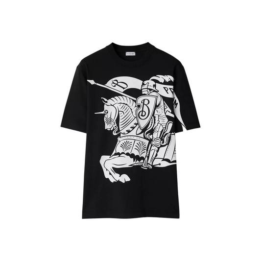 BURBERRY Big Equestrian Knight Tee Black (FW23)
