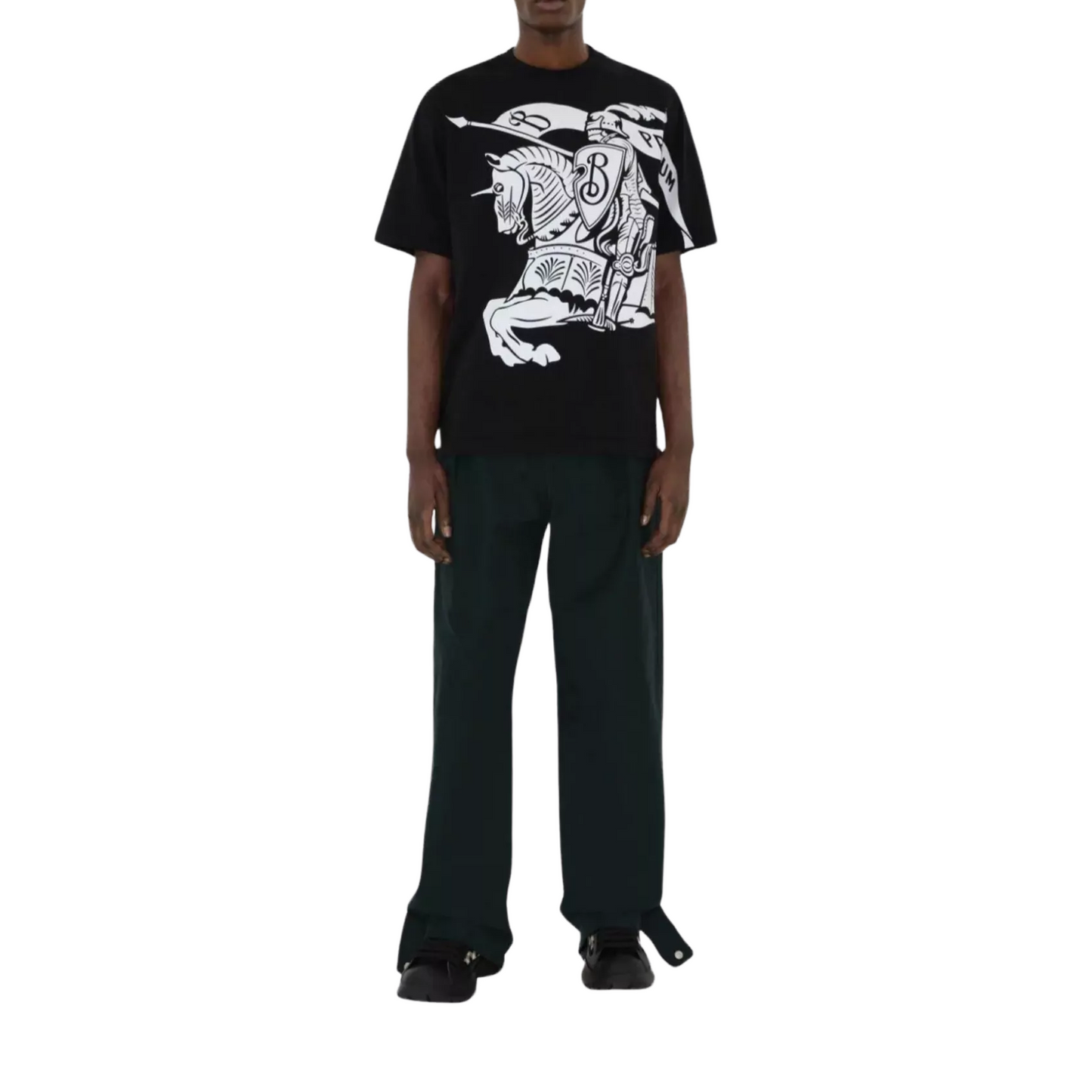 BURBERRY Big Equestrian Knight Tee Black (FW23)