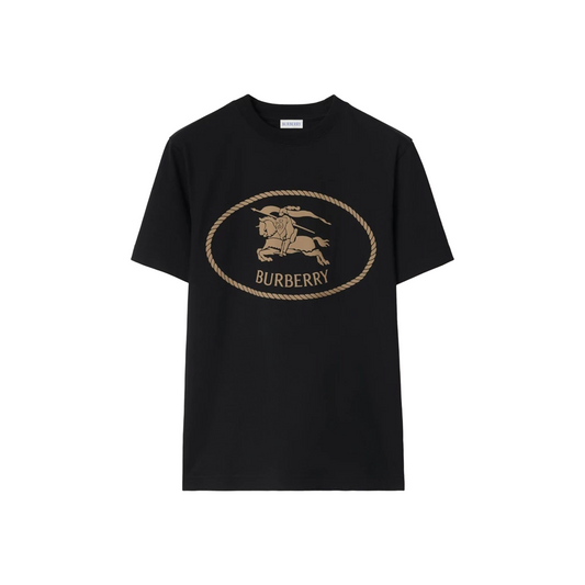 BURBERRY Knight Stamp Tee Black (SS24)