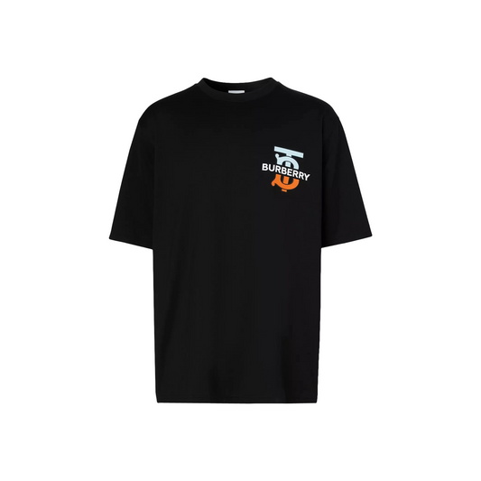 BURBERRY Monogram Motif Tee Black (SS23)