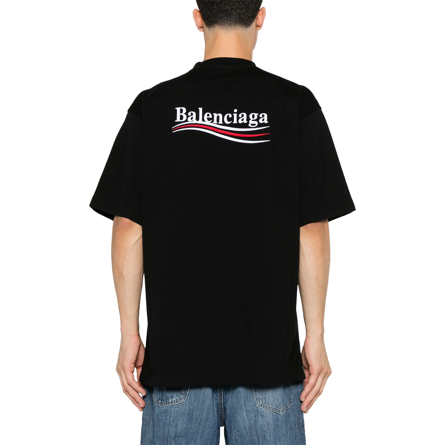 Balenciaga Political Campaign Tee Black (SS23)