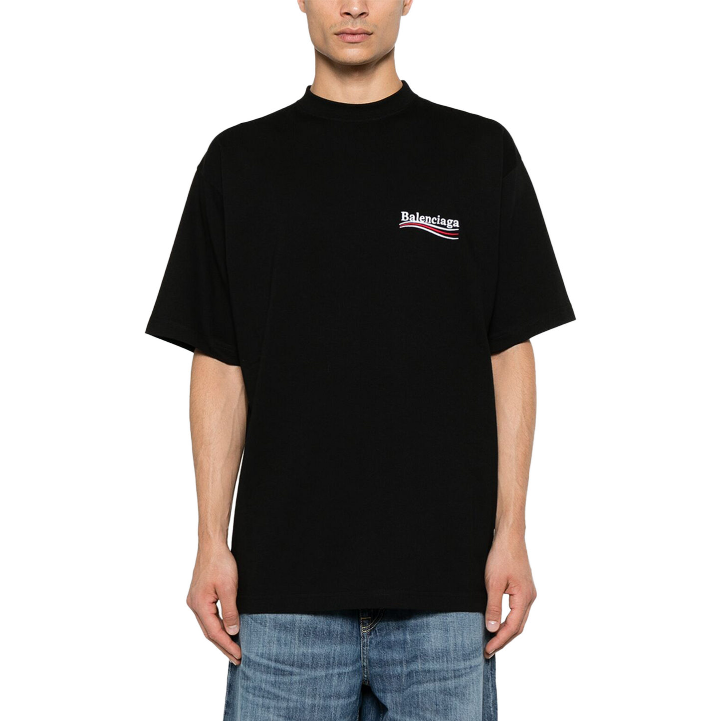 Balenciaga Political Campaign Tee Black (SS23)