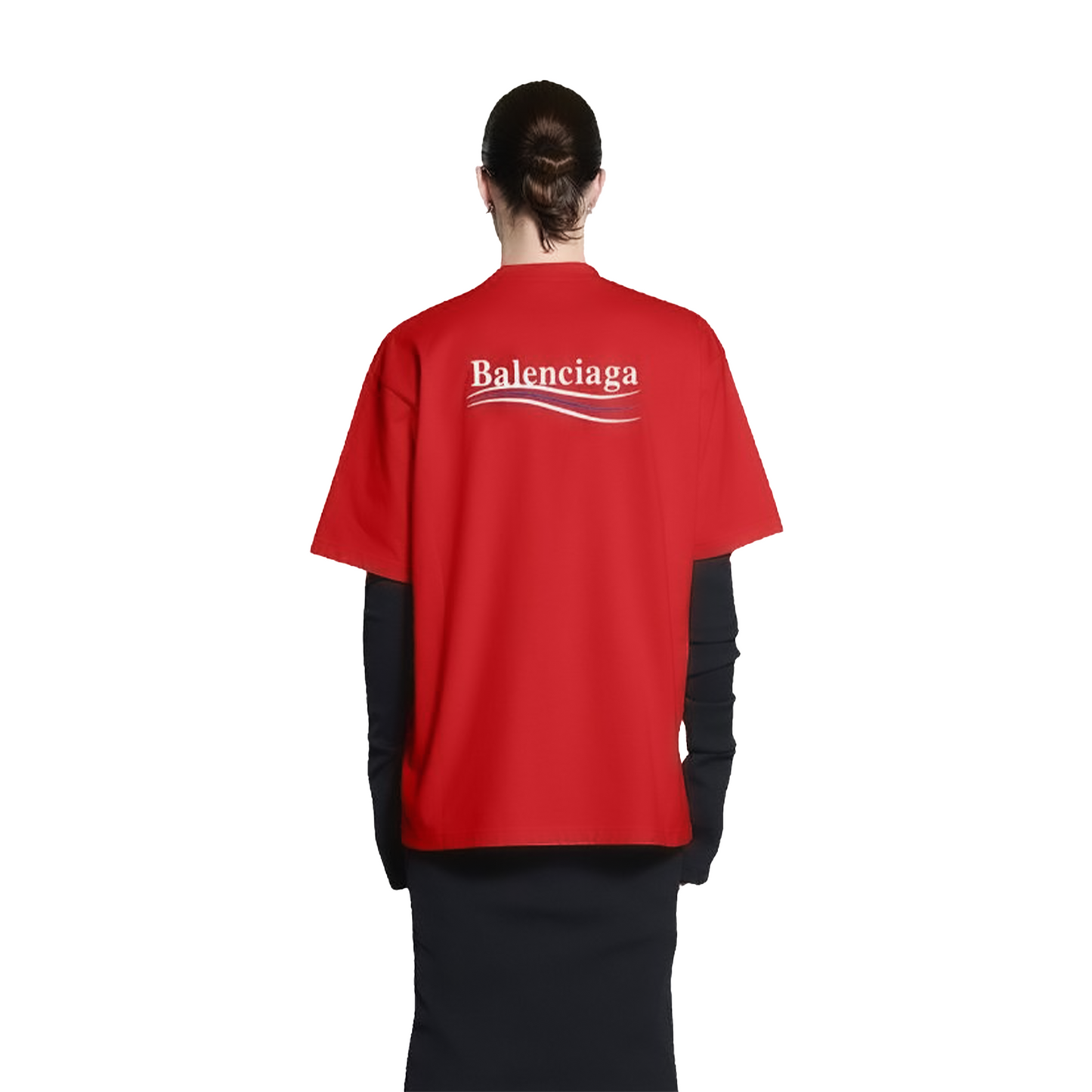 Balenciaga Political Campaign Tee Red (SS23)