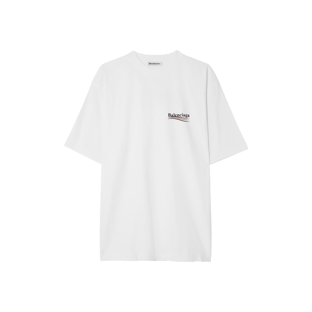 Balenciaga Political Campaign Tee White (SS23)