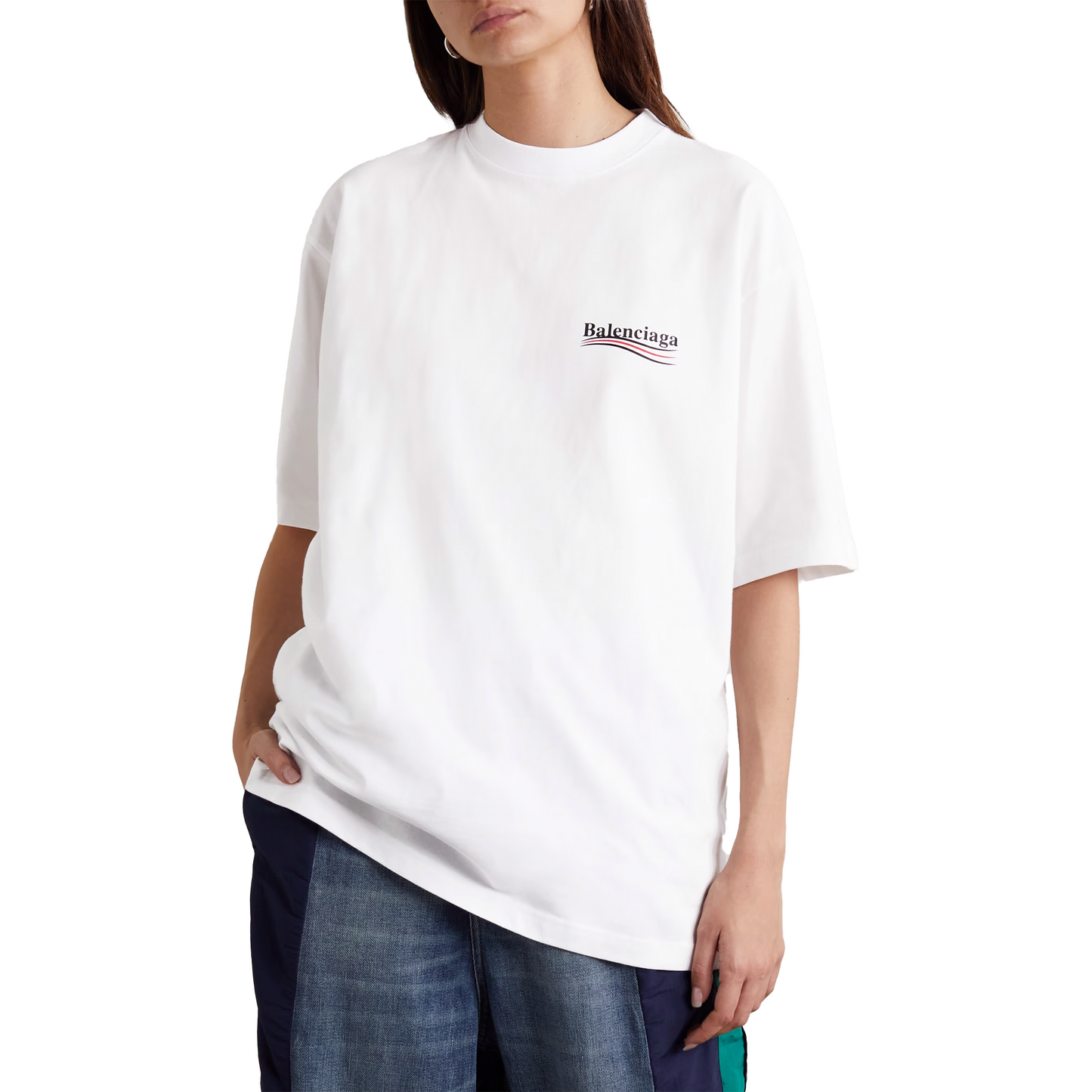 Balenciaga Political Campaign Tee White (SS23)