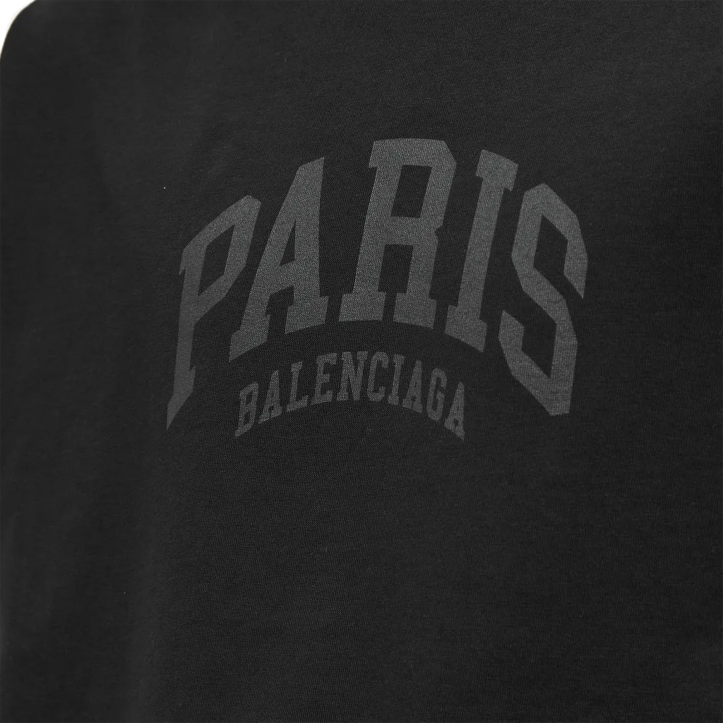 BALENCIAGA Paris Logo Tee Black (SS23)