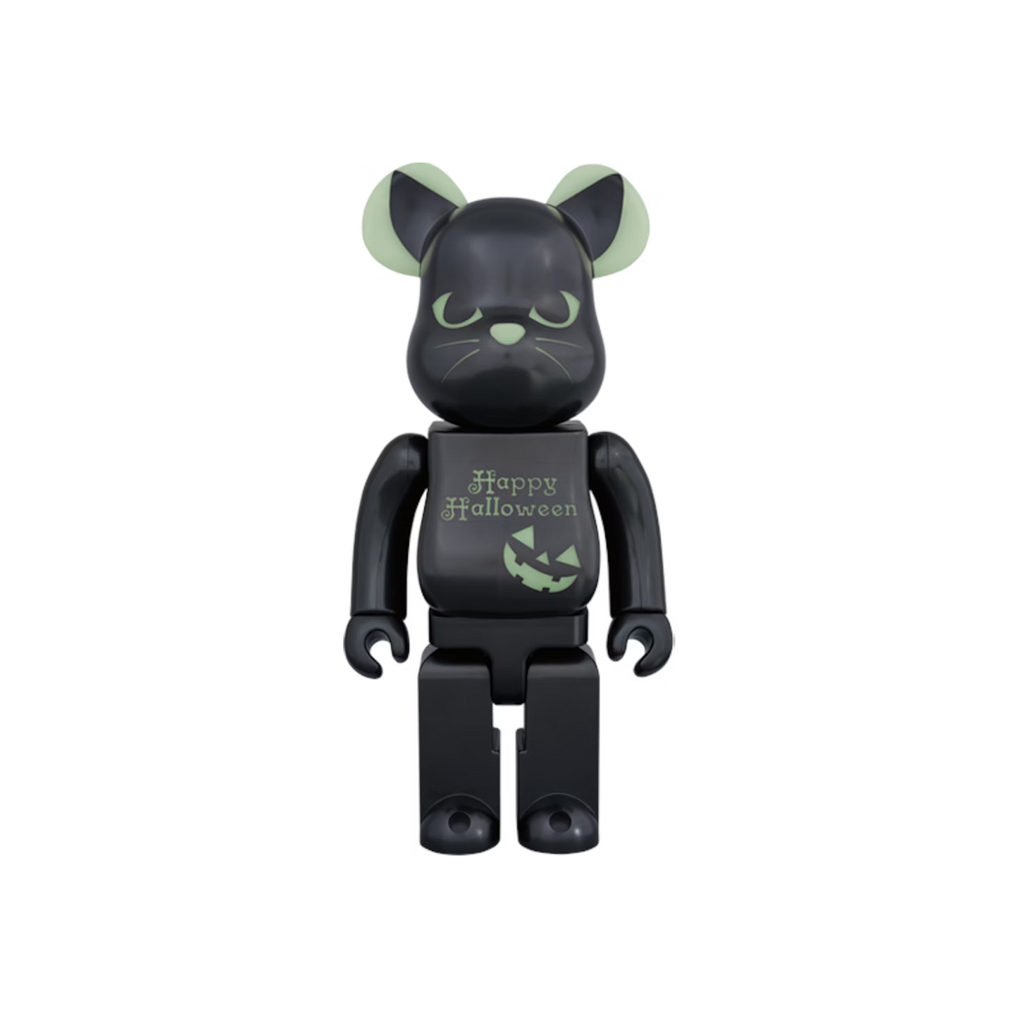 Bearbrick 2016 Halloween 400% Black/Green (FW16)
