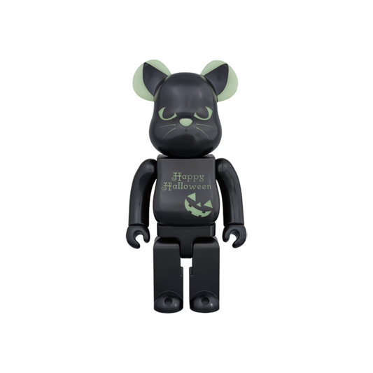 Bearbrick 2016 Halloween 400% Black/Green (FW16)