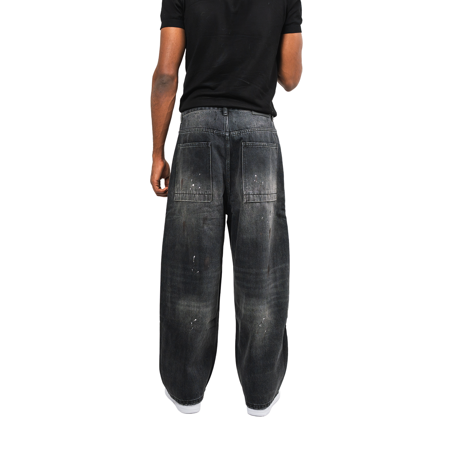 RAW/21 Blackened Baggy Denim Jeans Black (SS26)