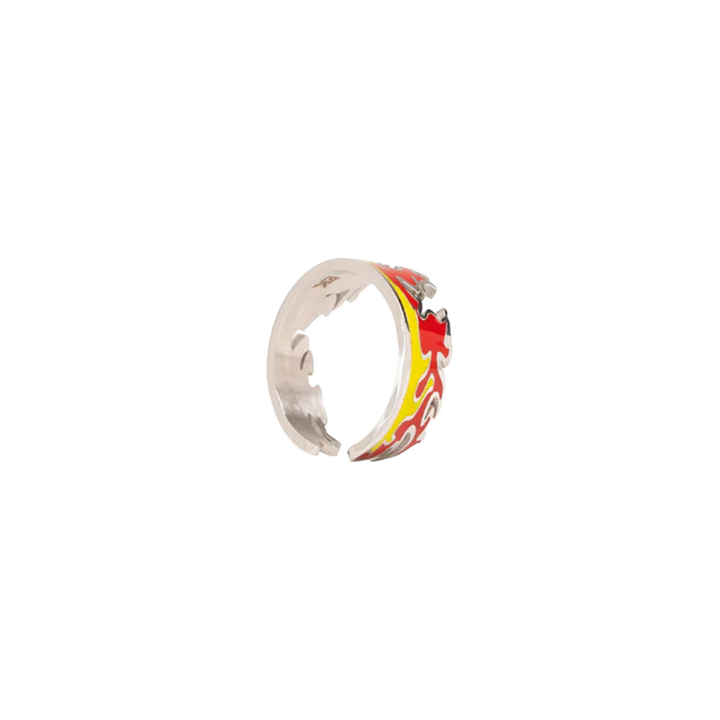 EK Collection Blaze Ring Silver