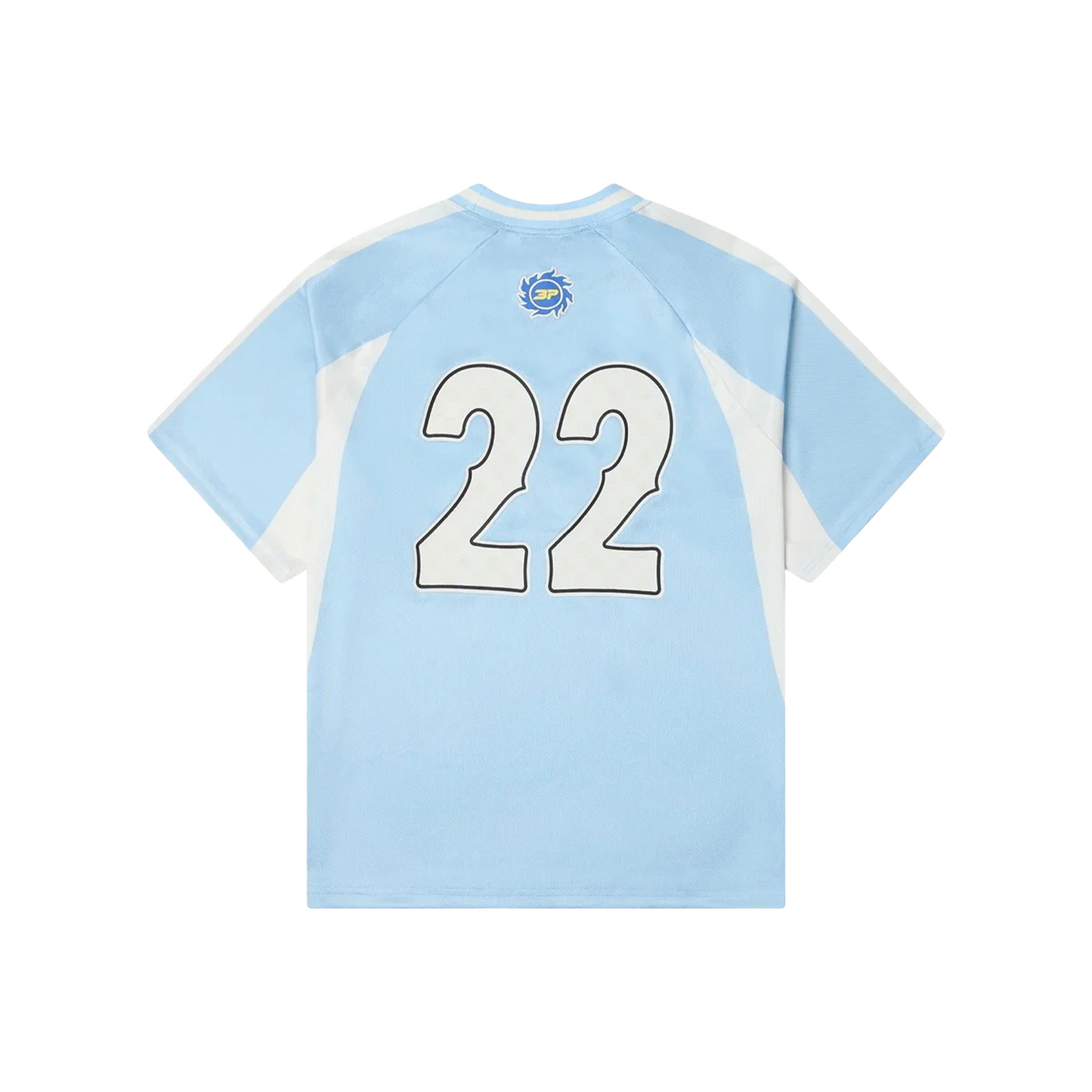 Broken Planet Football Jersey Tee Light Blue (SS24)