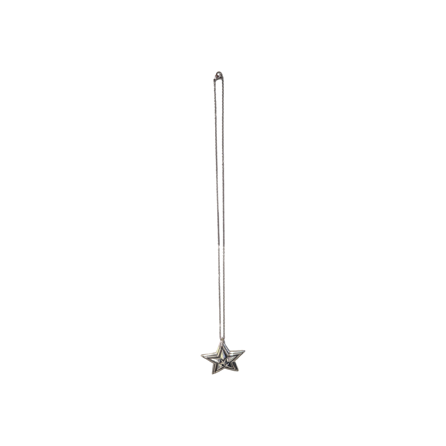 CODY SANDERSON Small Star In Star Pendant Silver (SS25)