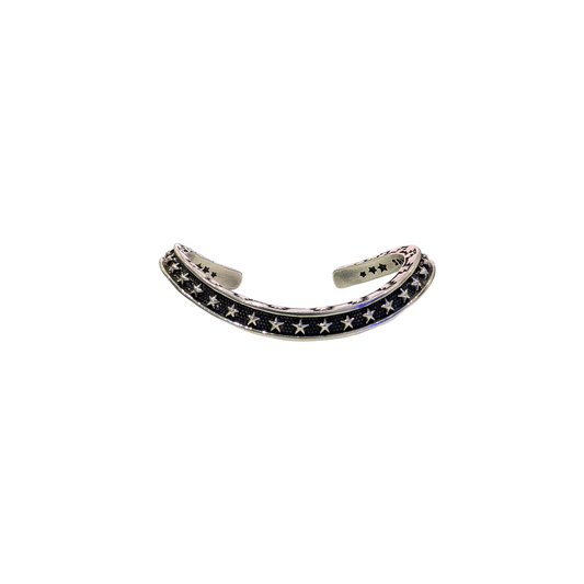 CODY SANDERSON Clouds Curves And Stars Cuff Bracelet Silver (SS25)