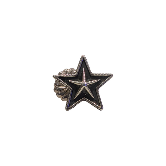 CODY SANDERSON Large Popped Star Stud Pierced Earring Silver (SS25)
