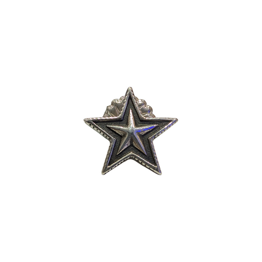 CODY SANDERSON Large Star Stud Pierced Earring Silver (SS25)