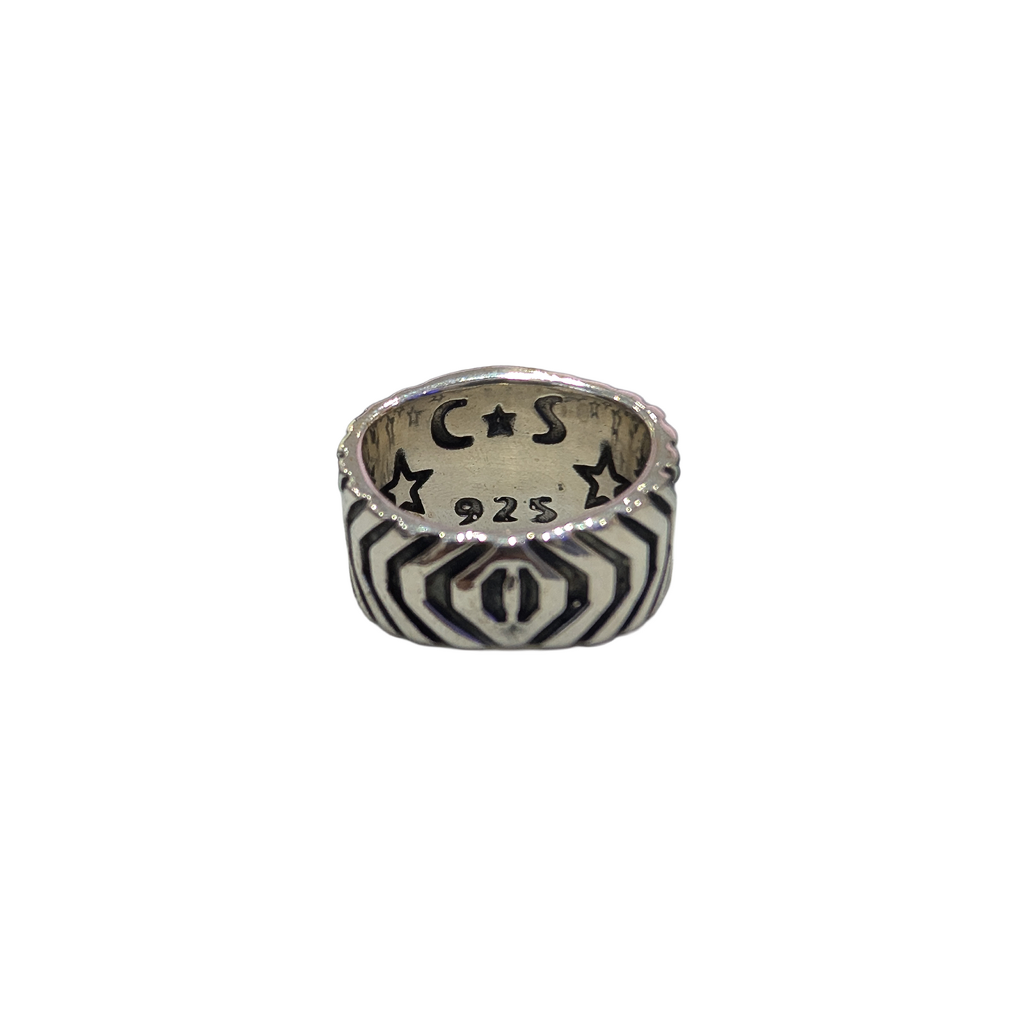 CODY SANDERSON Mount Fuji Gear Skinny Star Ring Silver (SS25)