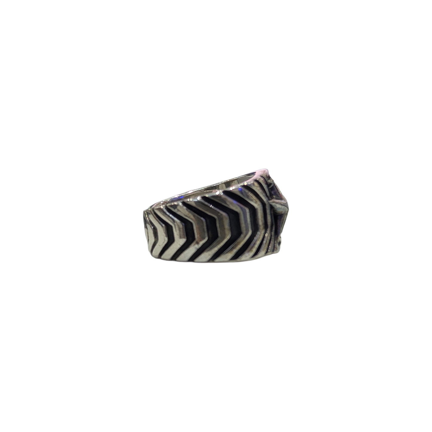 CODY SANDERSON Mount Fuji Gear Skinny Star Ring Silver (SS25)