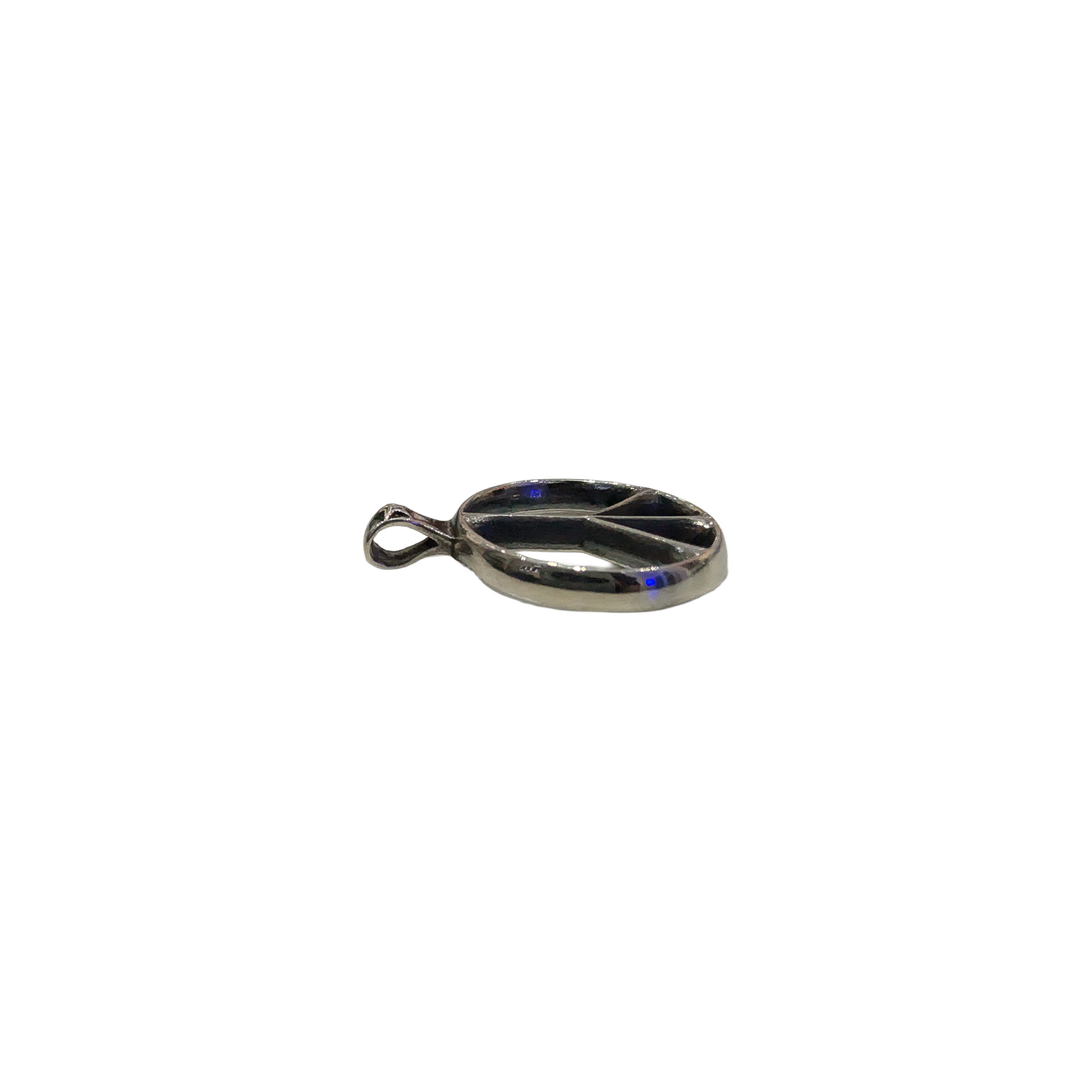 CODY SANDERSON Peace Sign Pendant Silver (SS25)