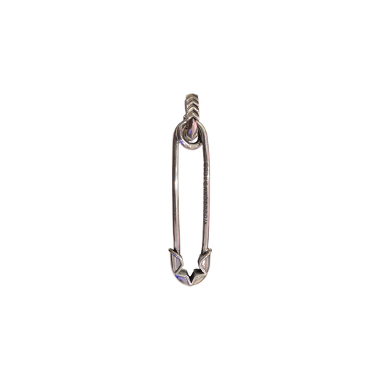 CODY SANDERSON Pin-Up Star Safety Pin Pendant Silver (SS25)