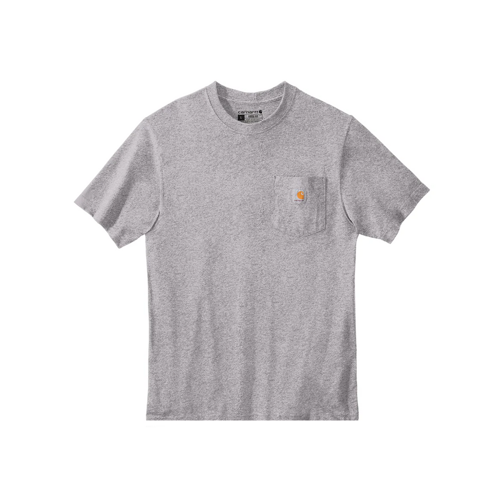 Carhartt Heavyweight K87 Pocket Tee Heather Grey