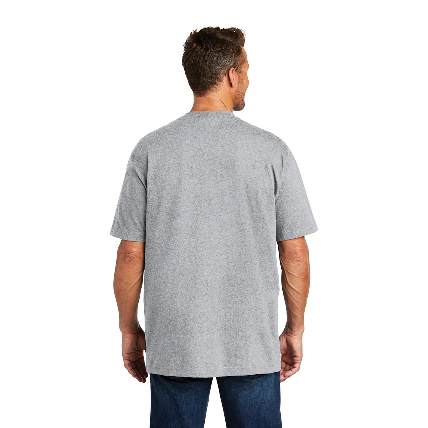 Carhartt Heavyweight K87 Pocket Tee Heather Grey