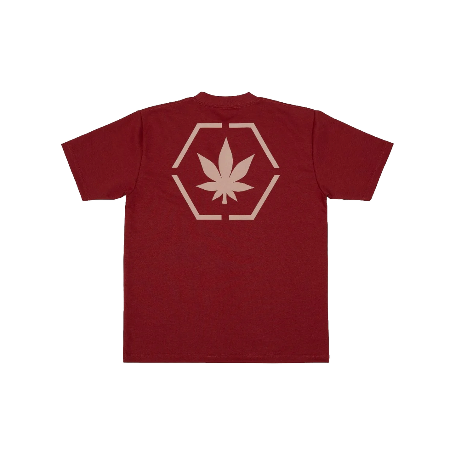 Stoned & Co ® Colours : Genetic Hexagon Tee Red (FW24)