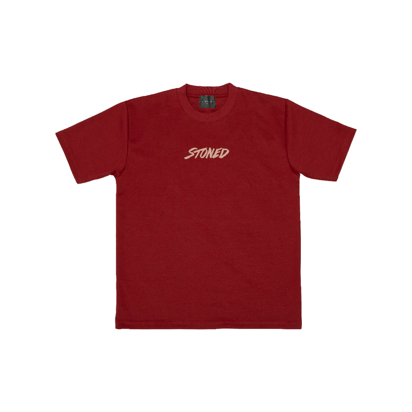 Stoned & Co ® Colours : Genetic Hexagon Tee Red (FW24)