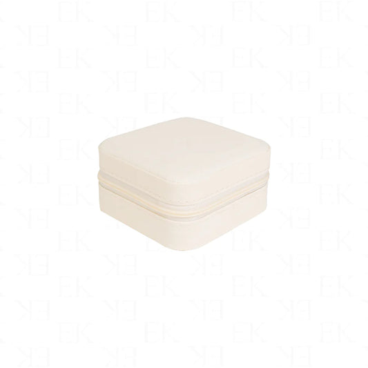 EK Collection Mini Jewelry Box White