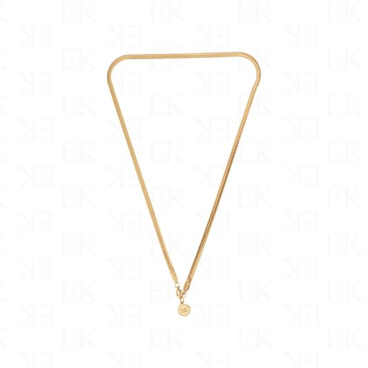 EK Collection Wind Plain Chain Gold