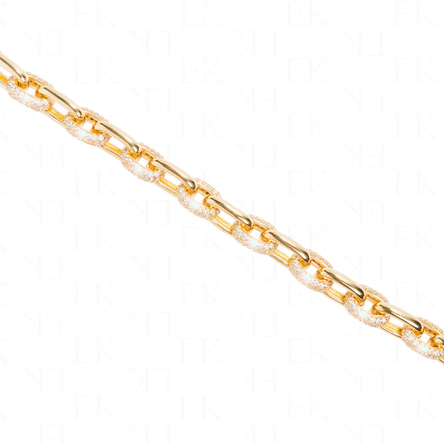 EK Collection Binding Links Bracelet Gold