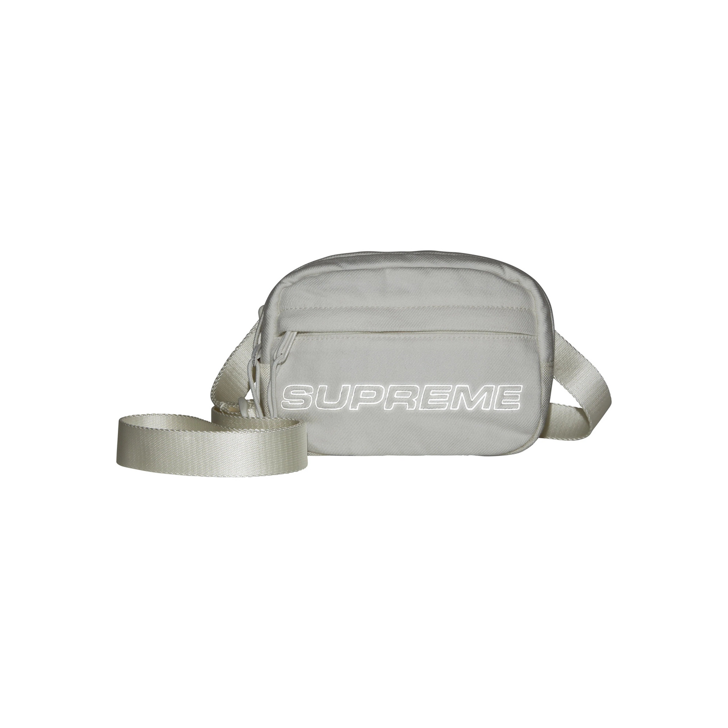 Supreme Denim Mini Shoulder Bag White (FW25)