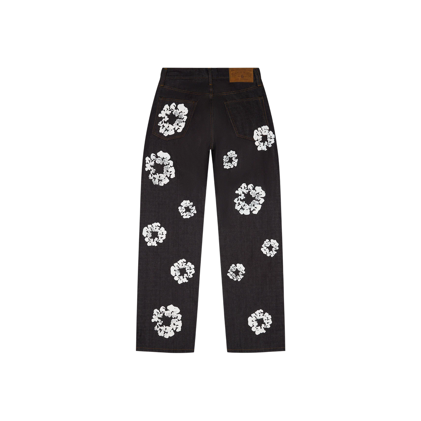 Denim Tears Baggy Cotton Wreath Denim Pants Selvedge (FW25)