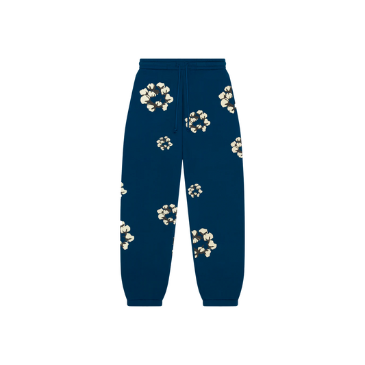 Denim Tears x Cactus Plant Flea Market Tears Wreath Sweatpants Navy (FW24)