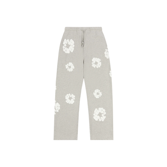 Denim Tears The Cotton Wreath Baggy Sweatpants Grey (SS25)