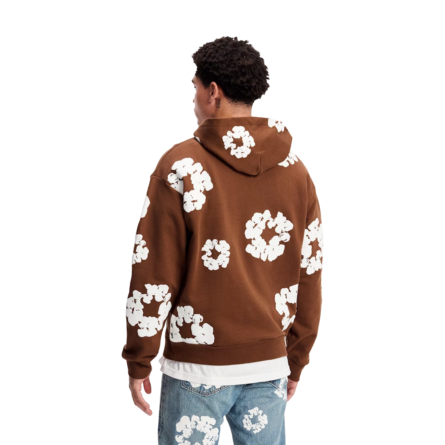 Denim Tears The Cotton Wreath Hoodie Brown (FW23)