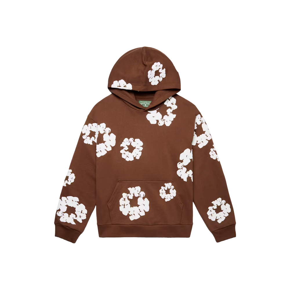 Denim Tears The Cotton Wreath Hoodie Brown (FW23)