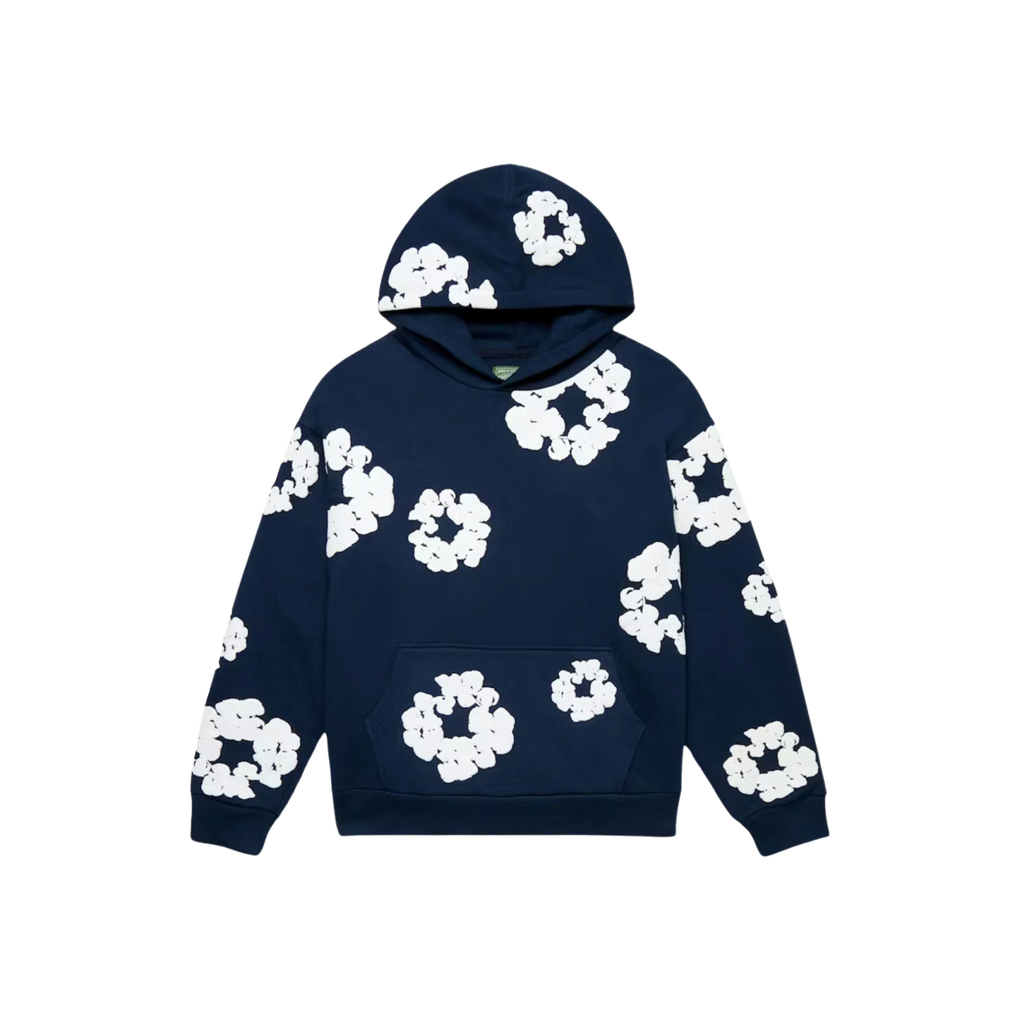 Denim Tears The Cotton Wreath Hoodie Navy (FW23)