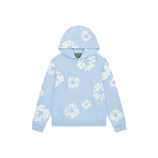 Denim Tears The Cotton Wreath Hoodie Powder Blue (FW24)