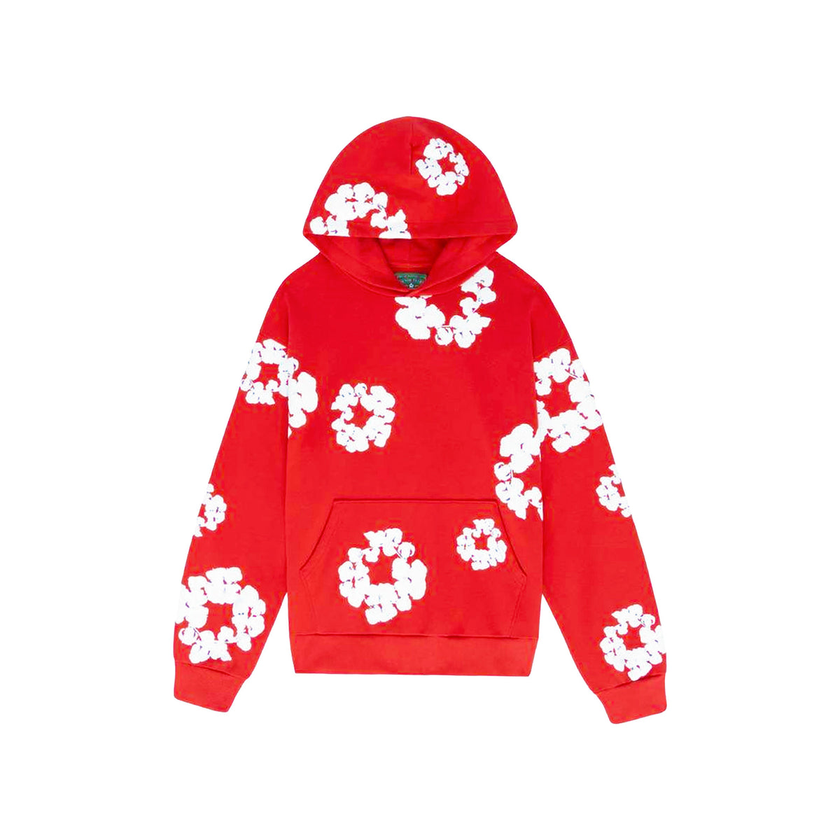Denim Tears The Cotton Wreath Hoodie Red (FW23)