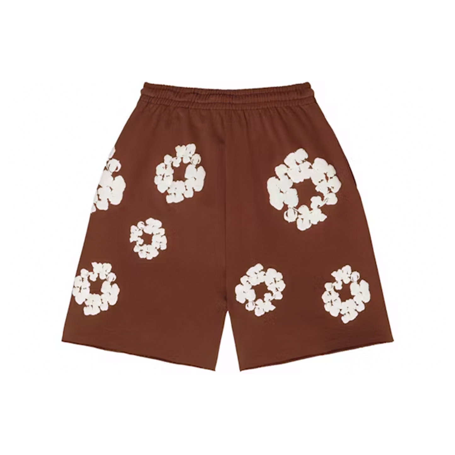Denim Tears The Cotton Wreath Shorts Brown (FW23)
