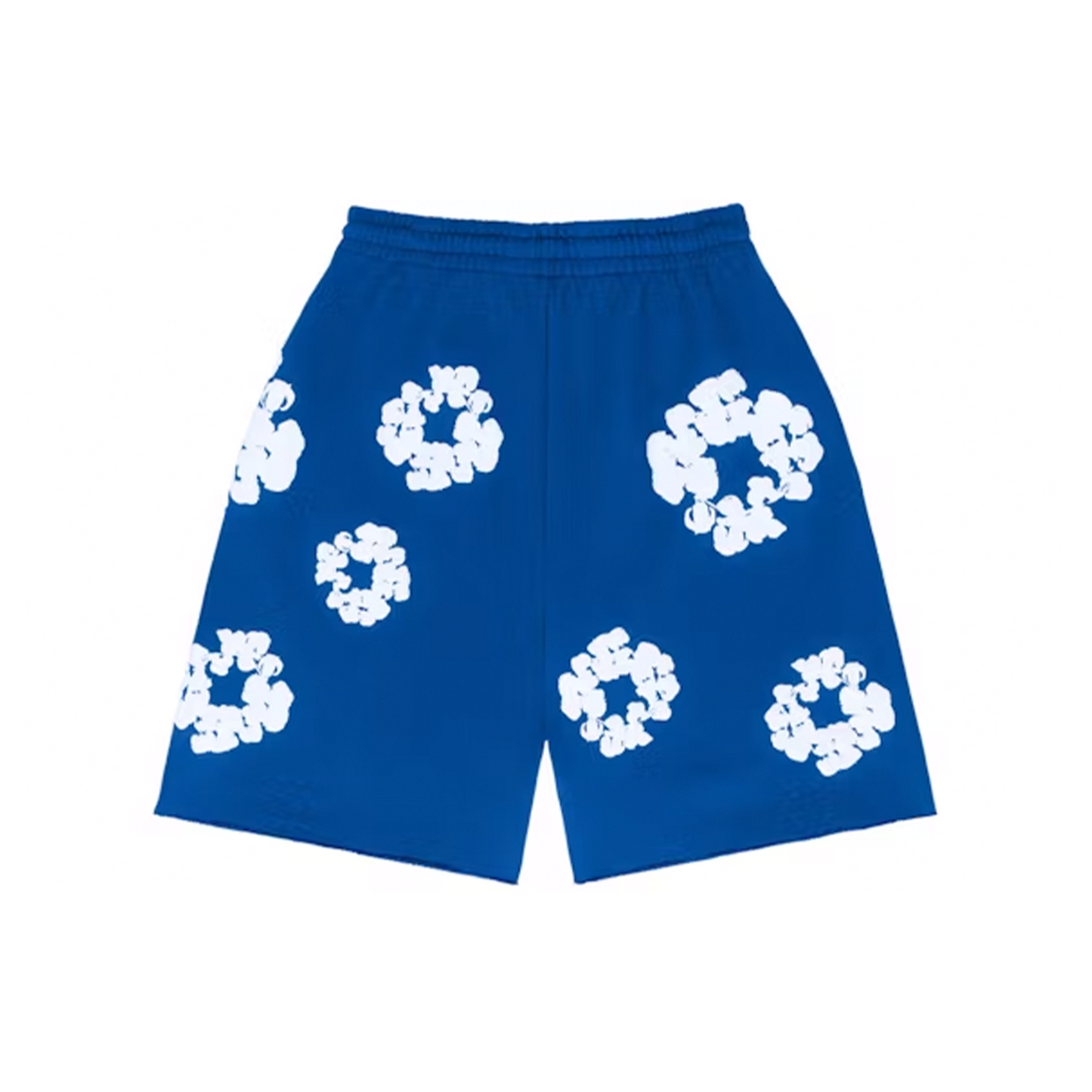 Denim Tears The Cotton Wreath Shorts Royal Blue (FW23)