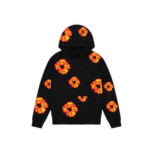 Denim Tears x OFFSET Wreath Hoodie Black (FW23)