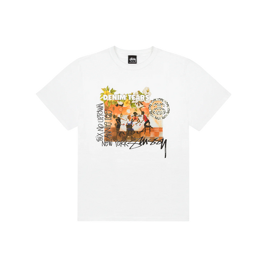 Stüssy x Denim Tears Annie Lee Artist Tee White (SS25)