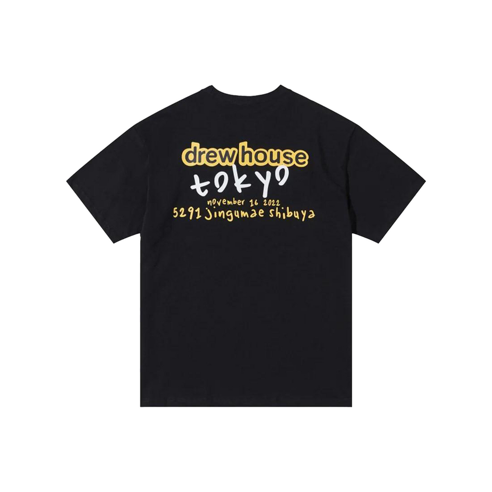 Drew House Tokyo Pop Up S/S Tee Faded Black (FW22)