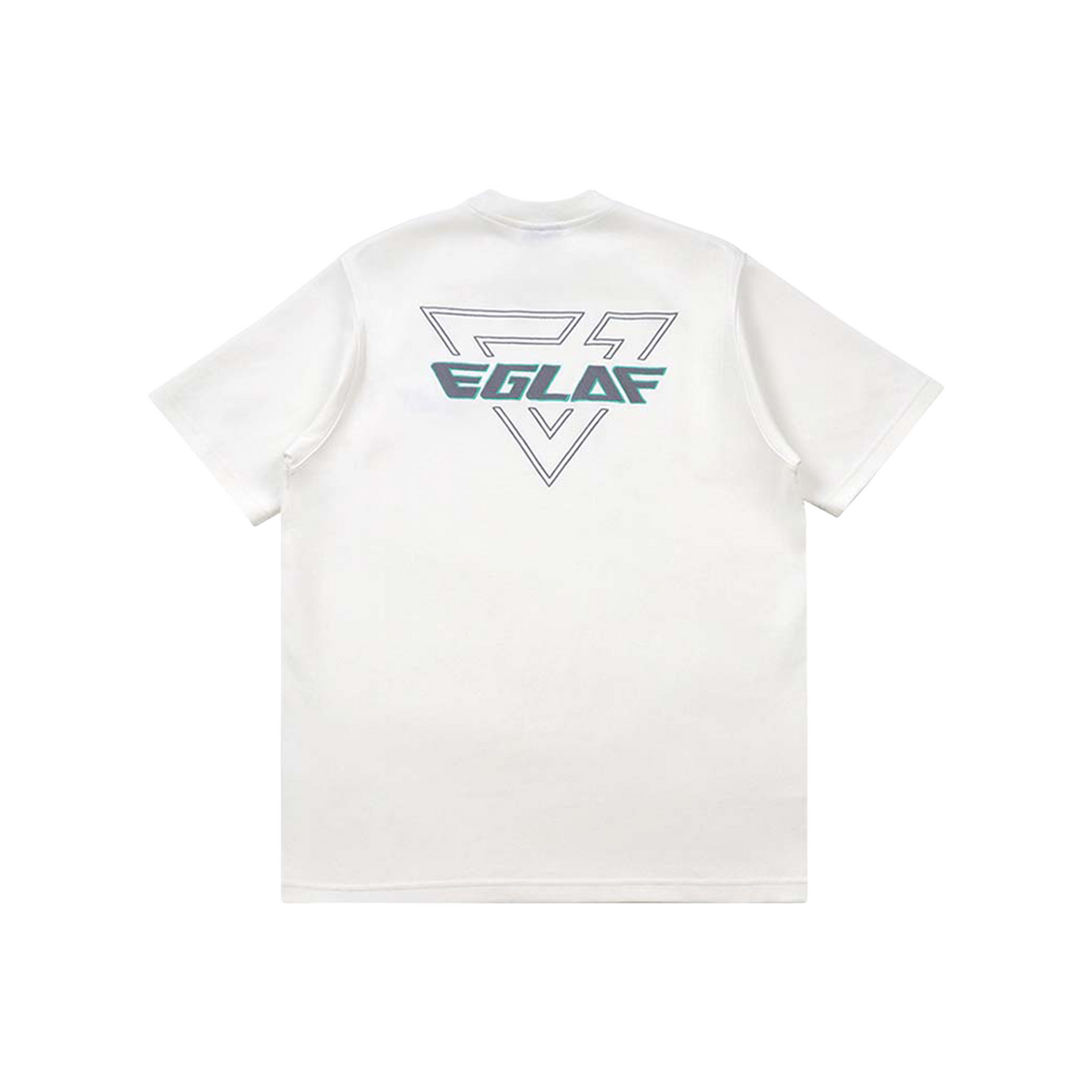 EGLAF Basic Triangle Logo Tee White (SS25)