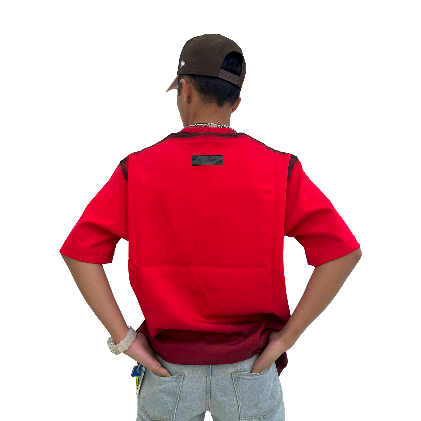 EGLAF Flames Eglaf Tee Red (SS25)