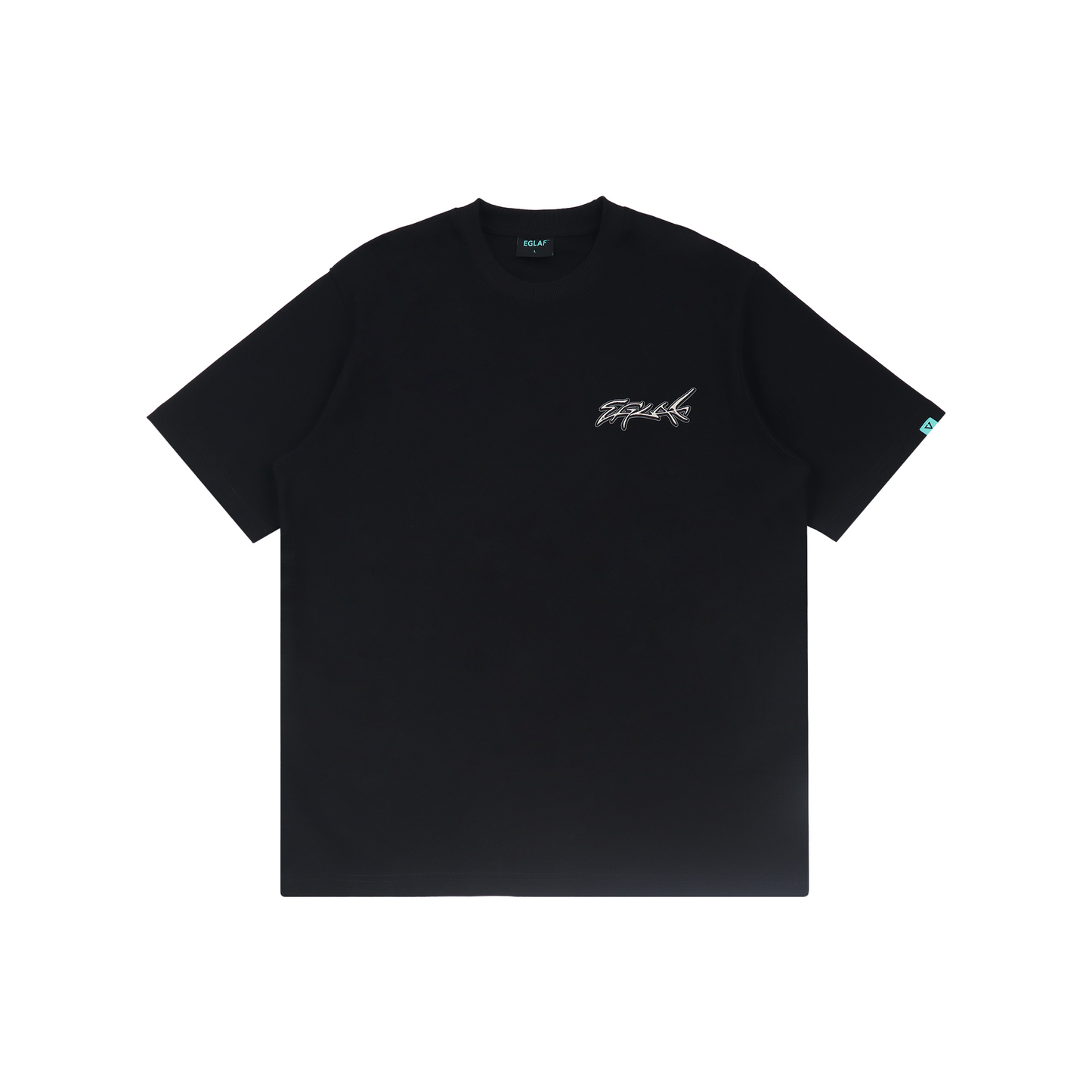 EGLAF Flaming Serpent Logo Tee Black (SS25)