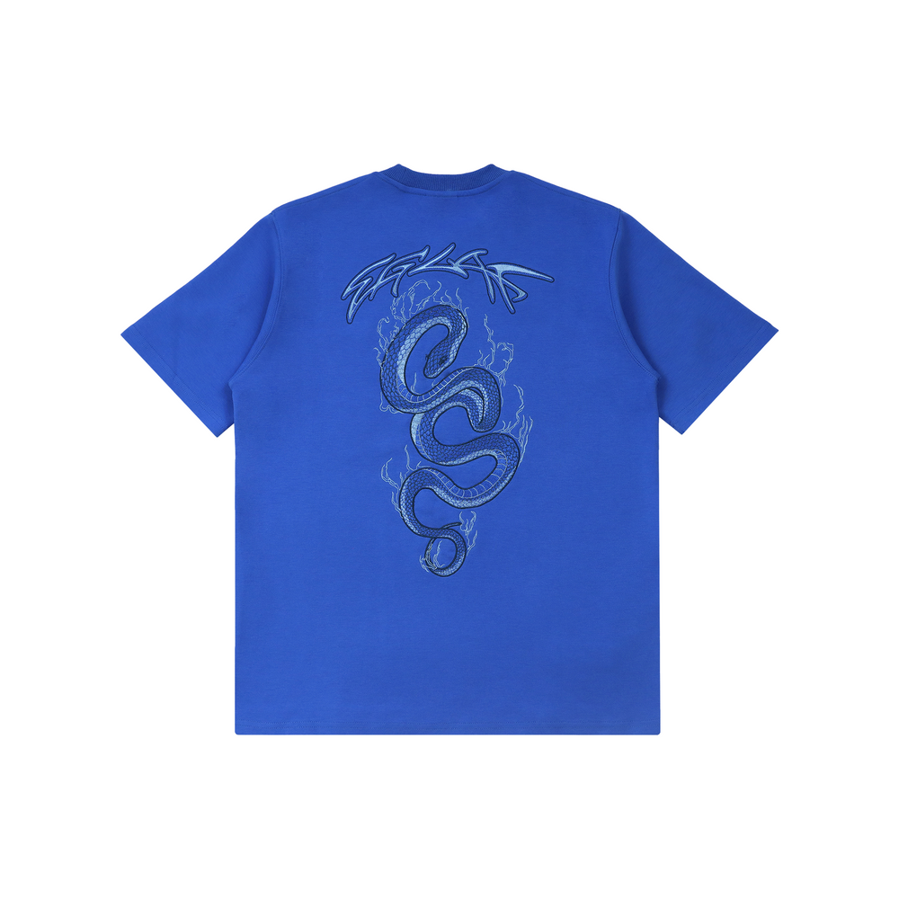 EGLAF Flaming Serpent Logo Tee Blue (SS25)